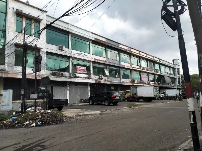 Sewa Ruko 3lantai, Nol Jalan Raya, cocok untuk kantor