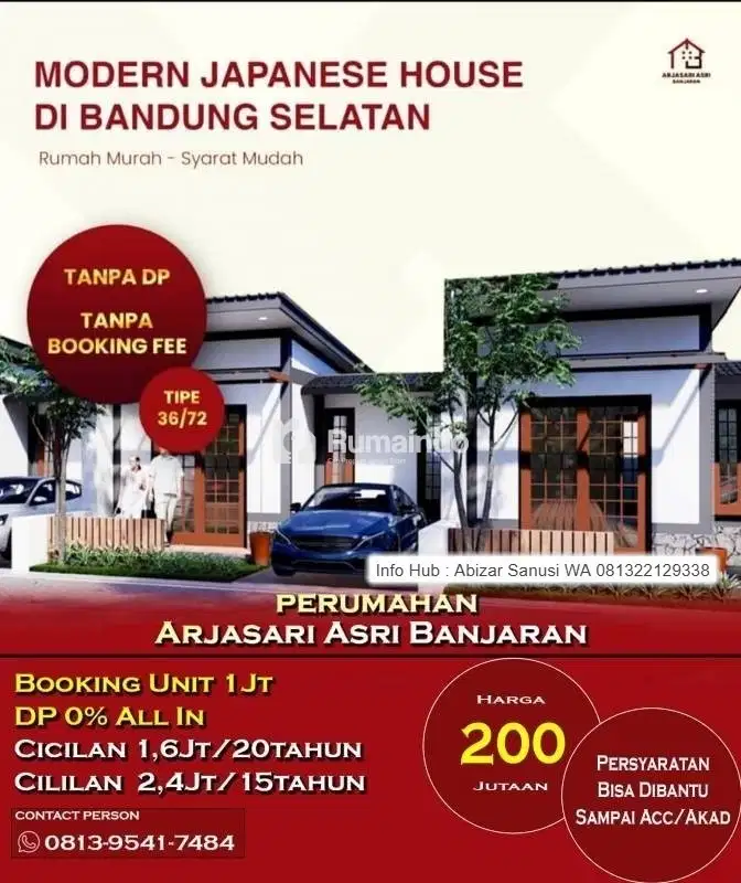 Rumah DP 1 Juta, Cicilan Ringan PROMO AKHIR TAHUN