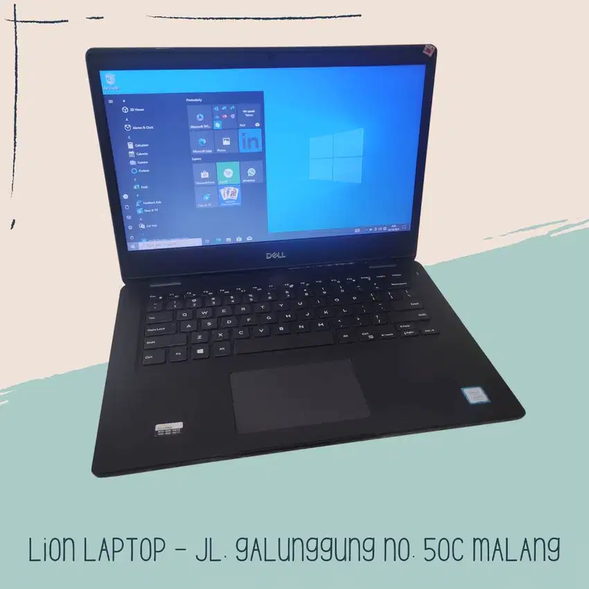 Core i5 Gen 8 Murah Mulus RAM 8GB Dell Latitude 3400 [09|01]