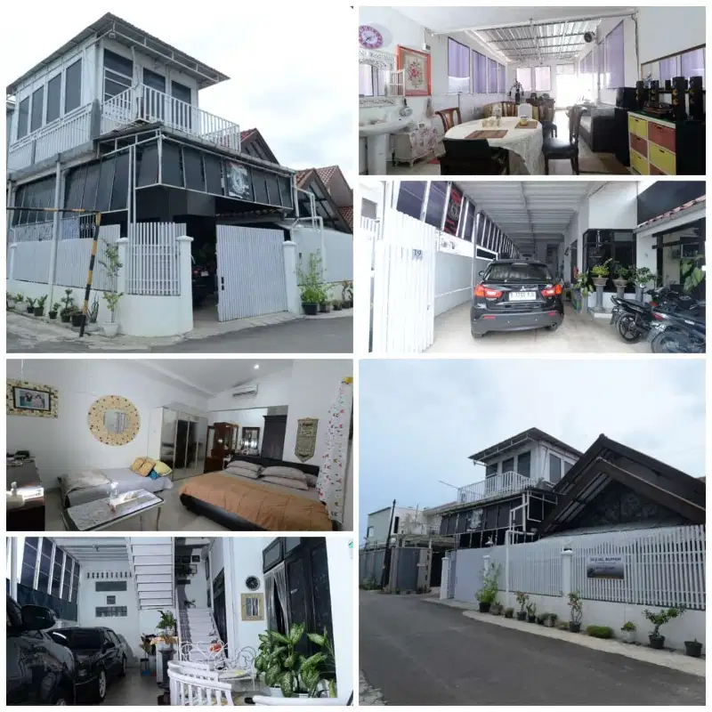 dijual rumah semi furnished siap huni