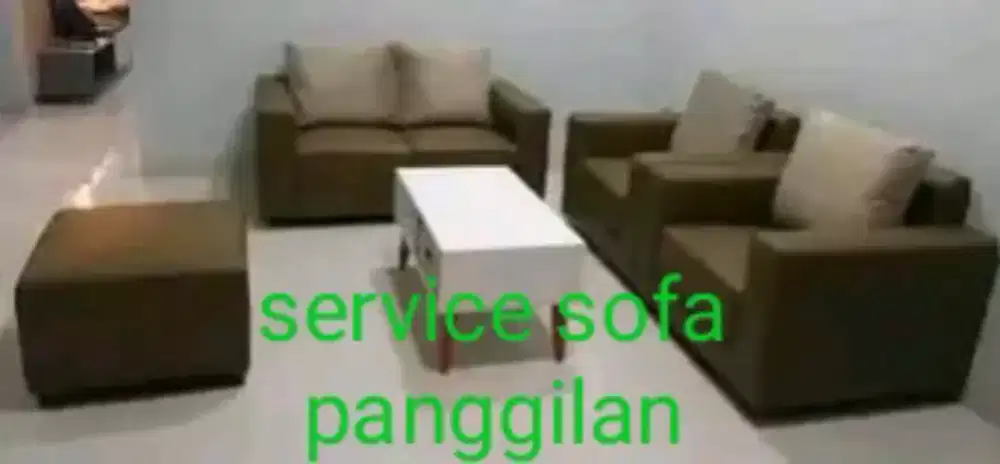 Menerima servis sofa panggilan