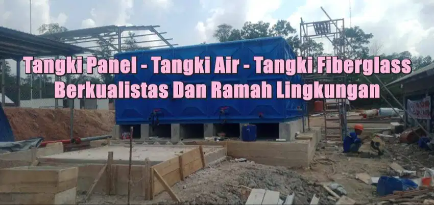 Tangki Air Kotak - Toren Air - Tangki Rooftank Kotak - Tangki Panel -T