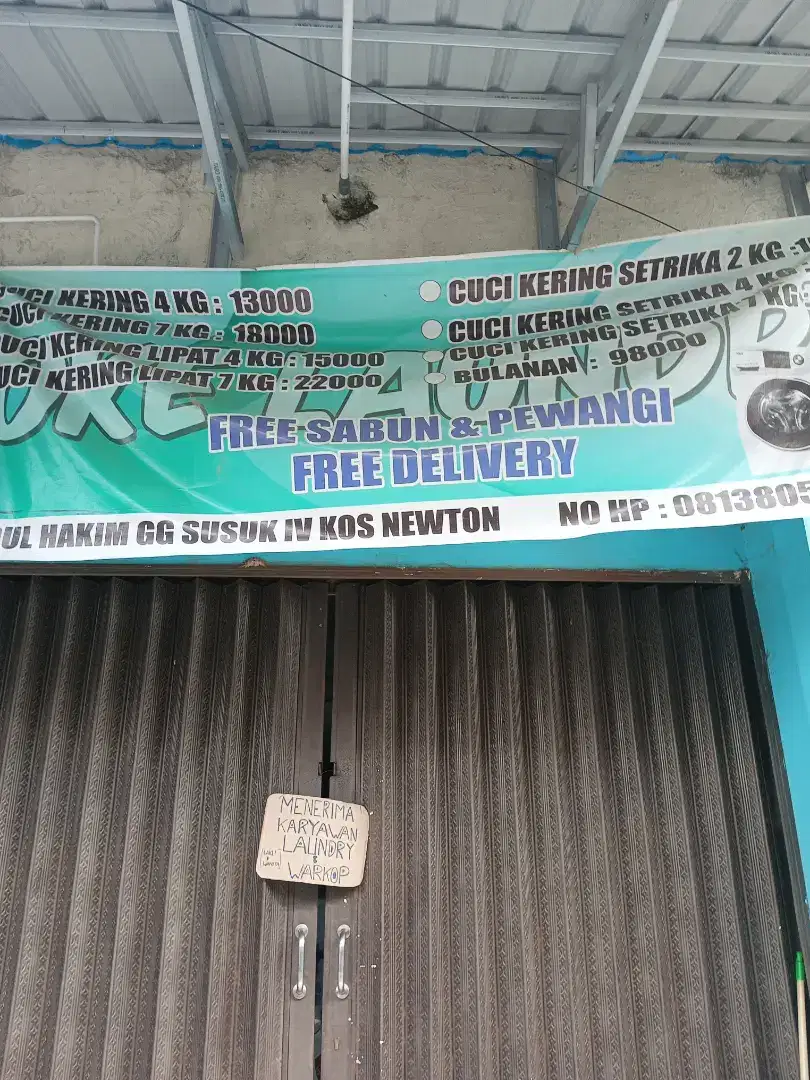 Lowongan kerja laundry