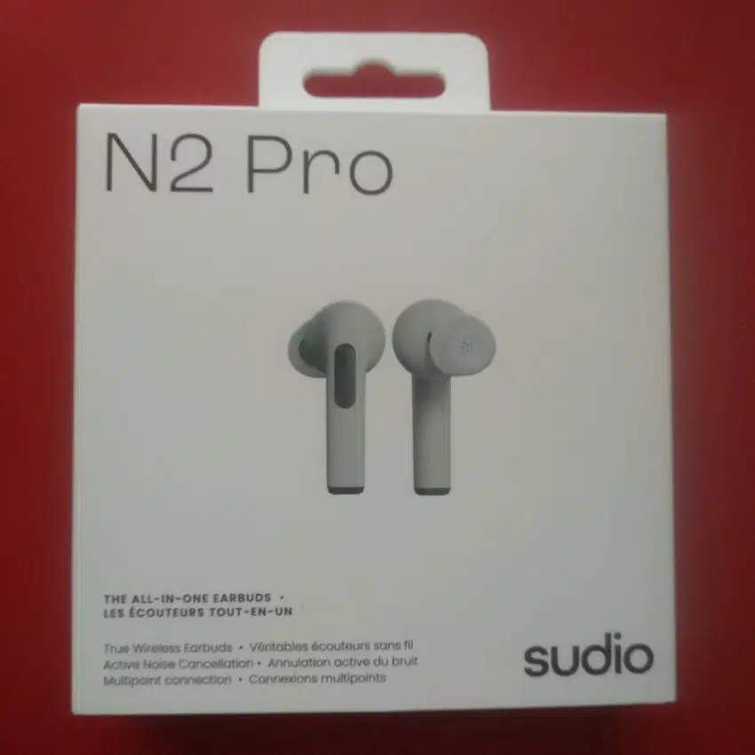 Sudio N2 Pro Blue - True Wireless Bluetooth in-Ear Earbuds with ANC