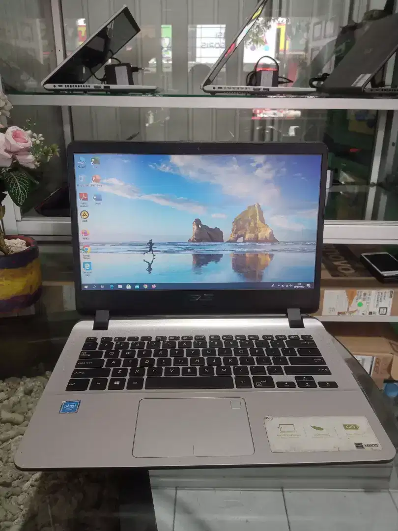 Laptop Asus Vivobook A407M Intel N4000 Ram 4 SSD 256