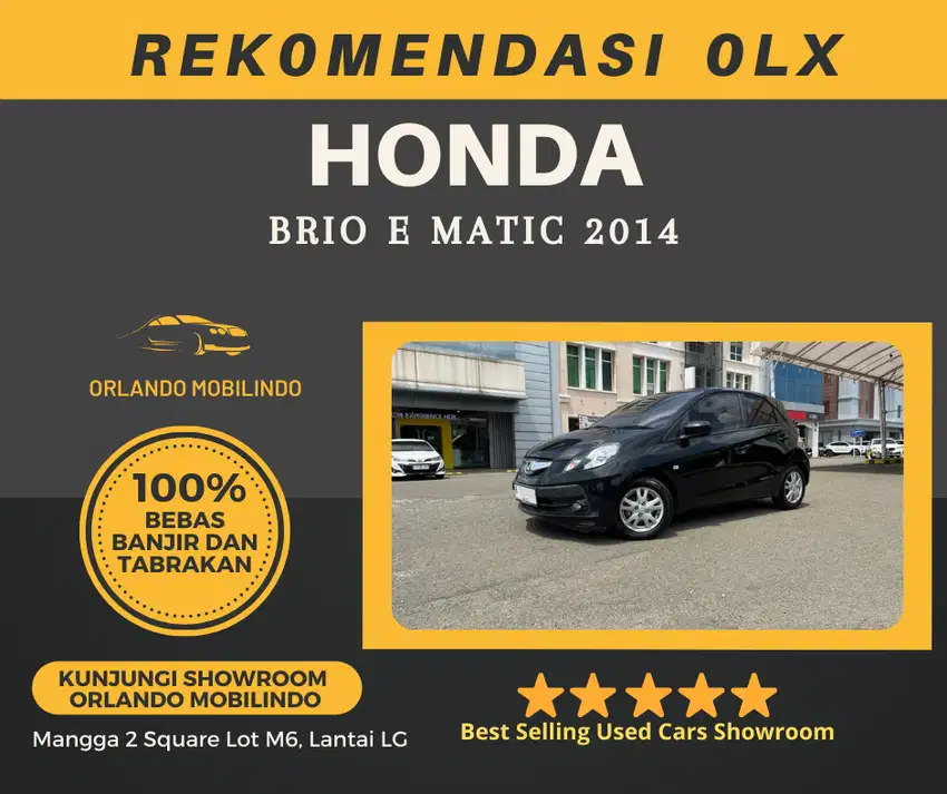 [TDP5Juta] Honda Brio E Matic 2014