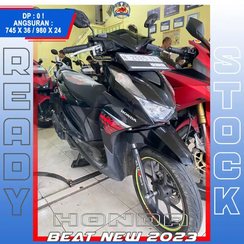 HONDA BEAT NEW 2023 BEKAS BERKUALITAS HIKMAH MOTOR KEPUH MALANG