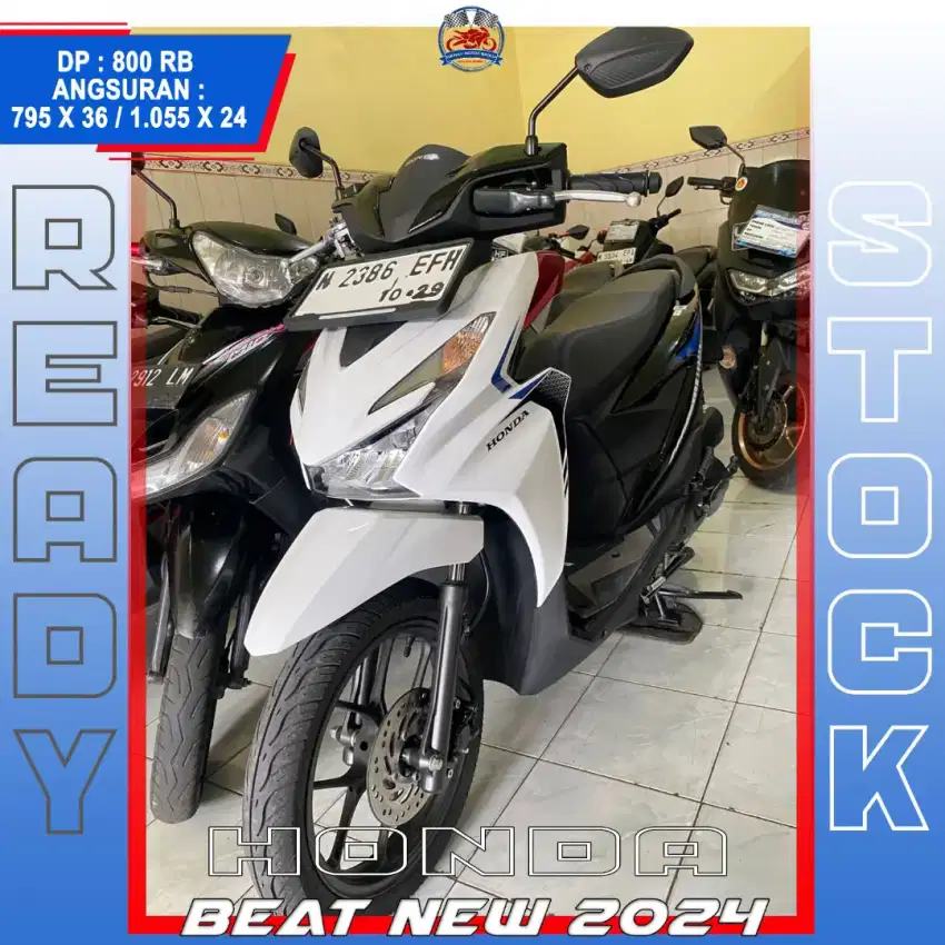 HONDA BEAT NEW 2024 BARANG ISTIMEWA HIKMAH MOTOR KEPUH MALANG