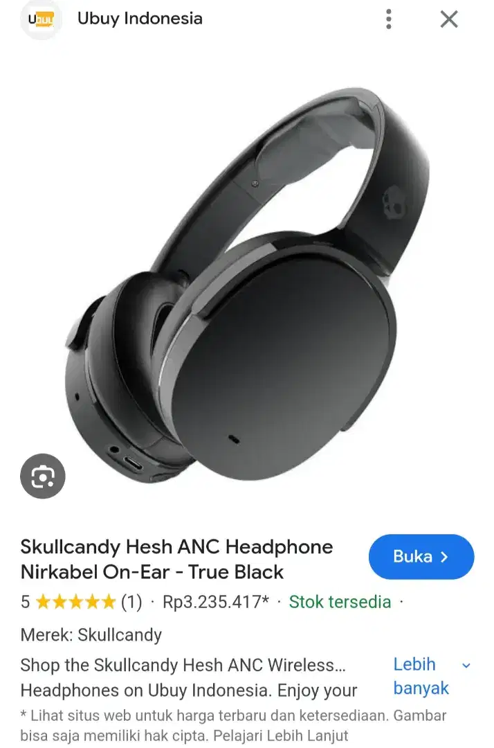 jual headphone skullcandy anc