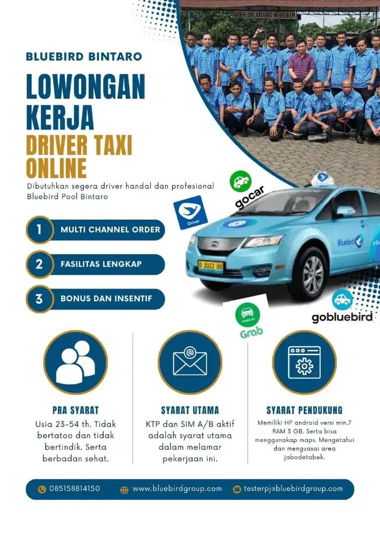 Lowongan Driver Taksi