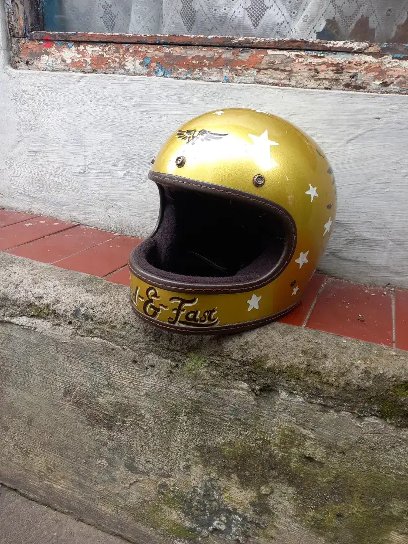 Helm gringgo slim costum size L