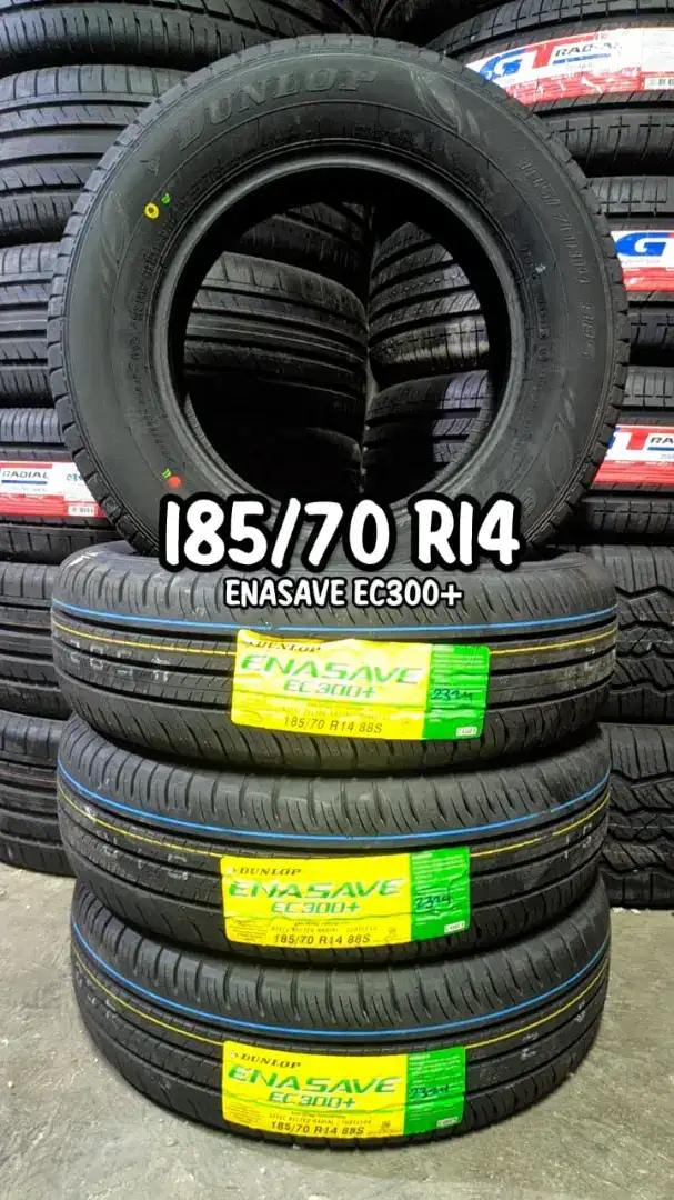 Ban baru 185/70 R14 Dunlop Enasave