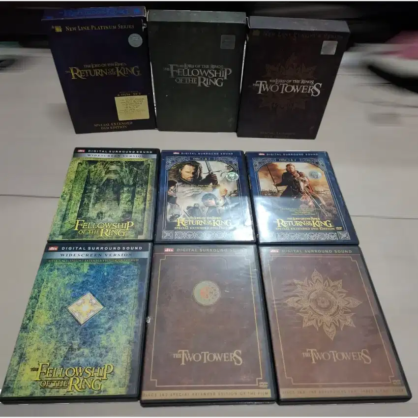 Kaset Lord Of The Rings Lengkap 6 Kaset