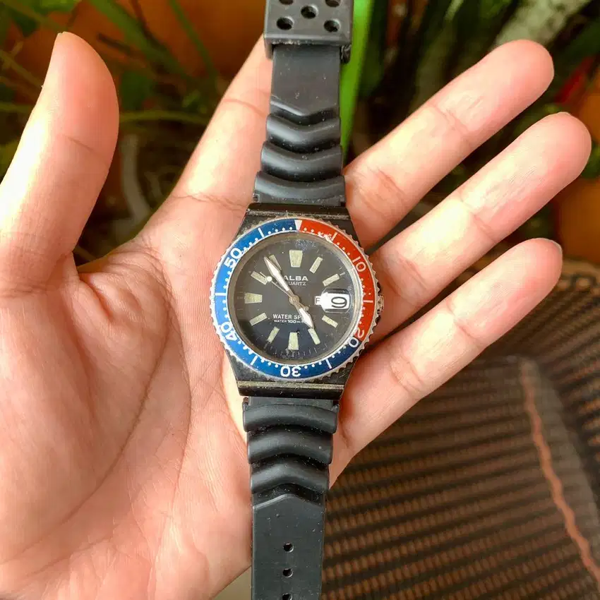 Jam Tangan Pria Alba Sport 100 Diver Original