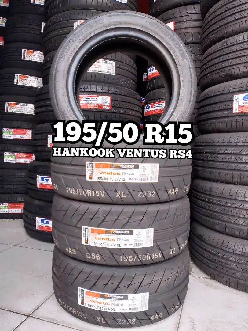 Ban baru 195/50 R15 Hankook RS4