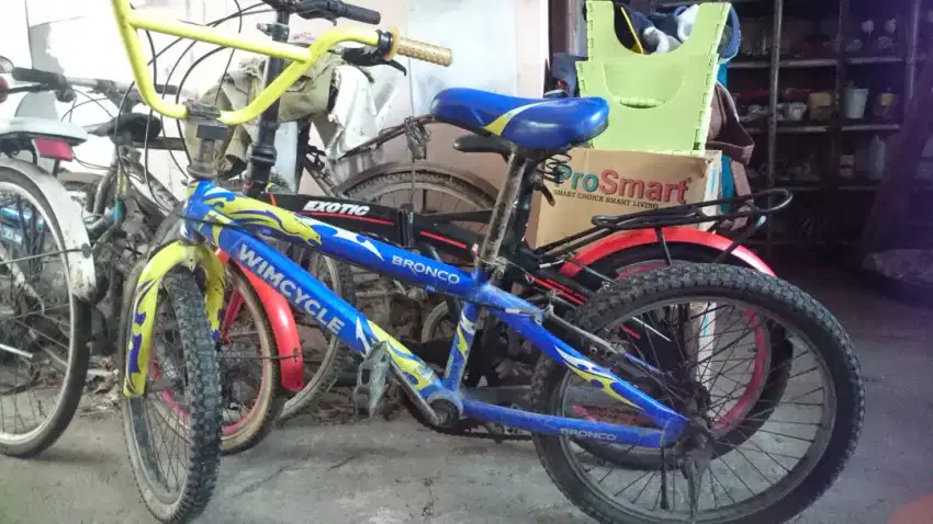 Sepeda Wimcycle Bronco ukuran 20 Normal