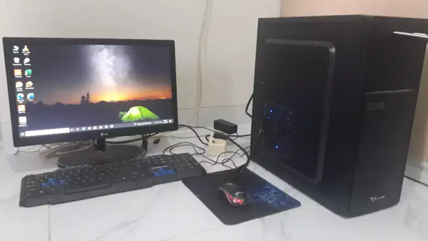 PC I7 16GB 1TB LENGKAP MONITOR - KOMPUTER I7 SIAP PAKAI - NO MINUS