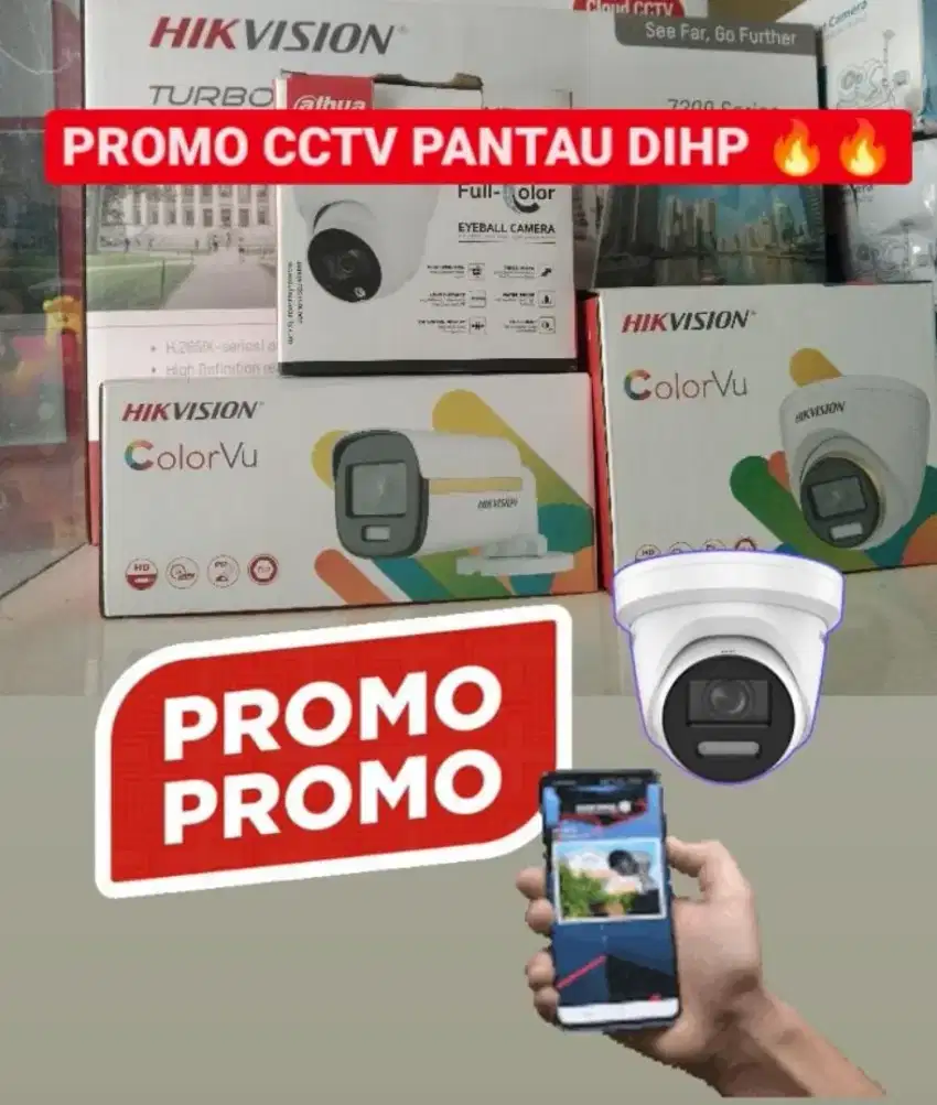 CCTV HIKVISION BERWARNA