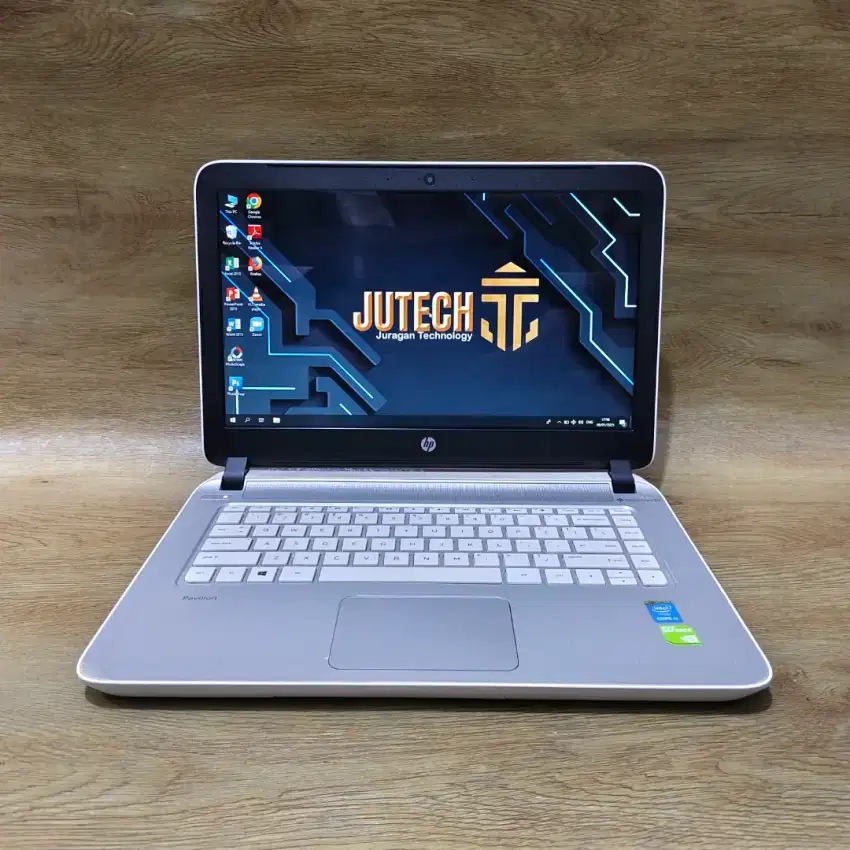 Laptop  Hp Slim Core i5 Gen 5 Ram 16GB Dual VGA bonus Mouse Baru Siap