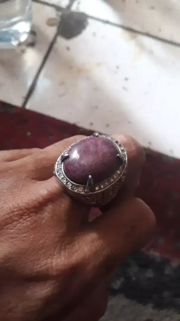 Batu permata ruby,ukuran big size.mulus.