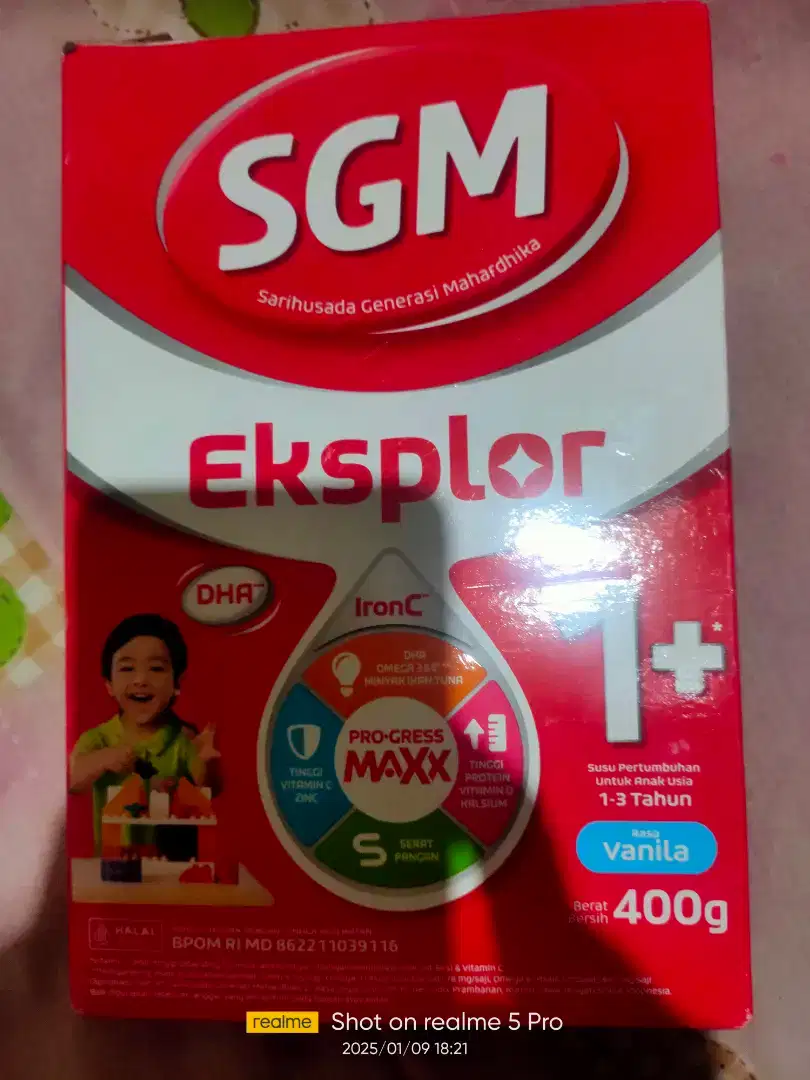 Jual susu SGM eksplor 1+