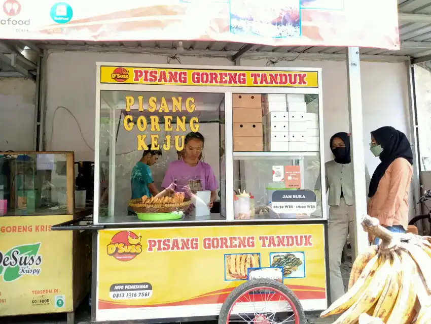 Jual Pisang Goreng Tanduk