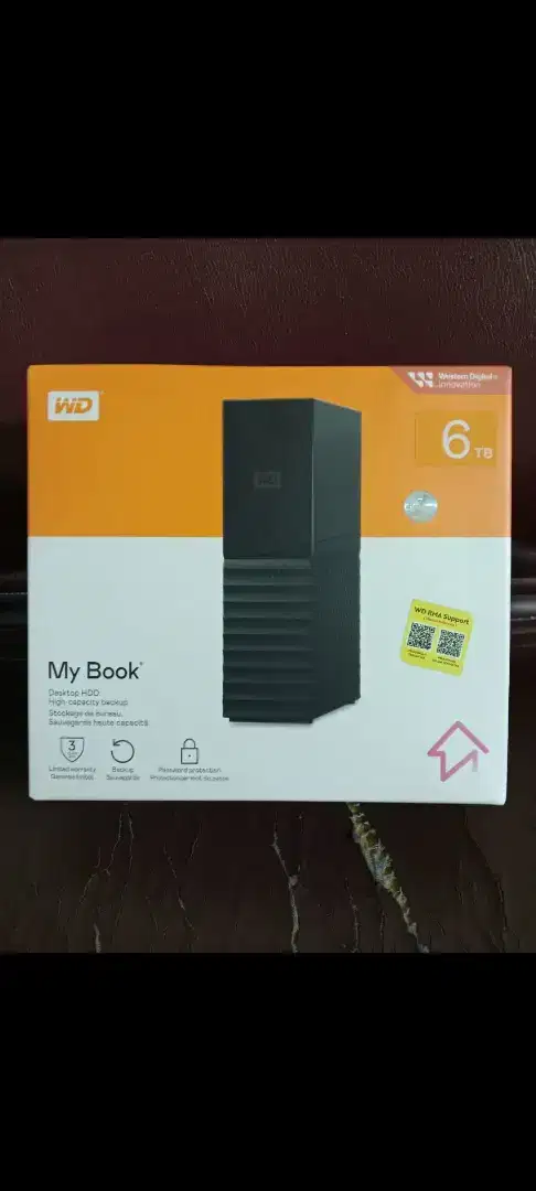 WD my book 6 TB