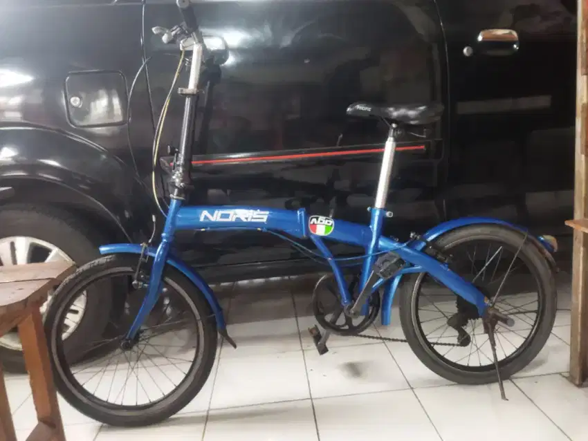 Sepeda Lipat 20 , 6 speed mulus