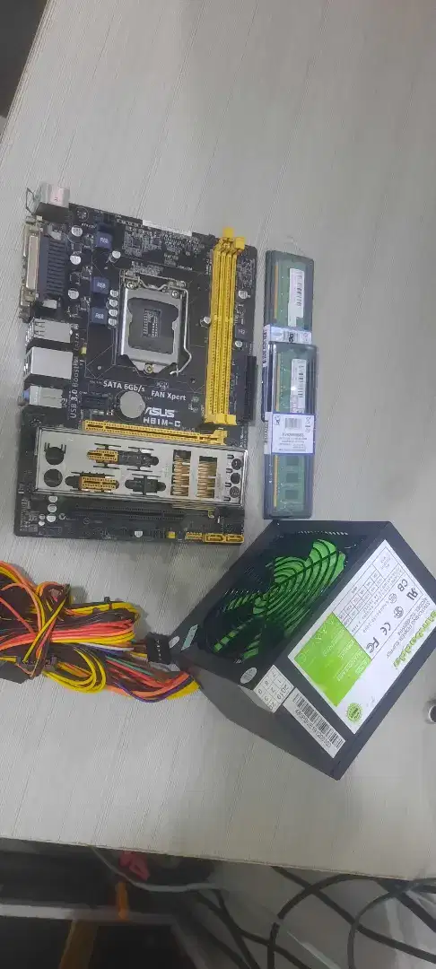 Jual Borong Mobo-Asus H81/Ram-4GB//PSU-Simbadda-480W(Normal Semua)