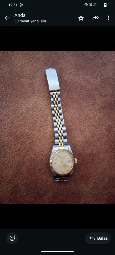 Di jual jam tangan wanita merek Alexander cristi