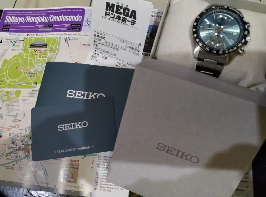 Seiko Seitona Daytona Spirit Chronograph JDM SBTR029