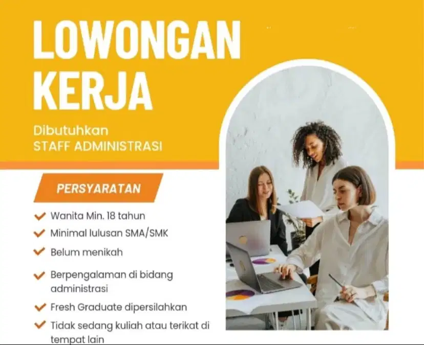 Lowangan kerja admin wanita min SMK/SMA untuk toko online