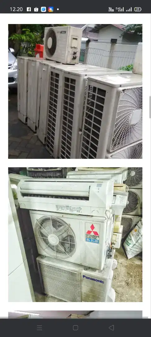 Jual beli AC bekas rusaj