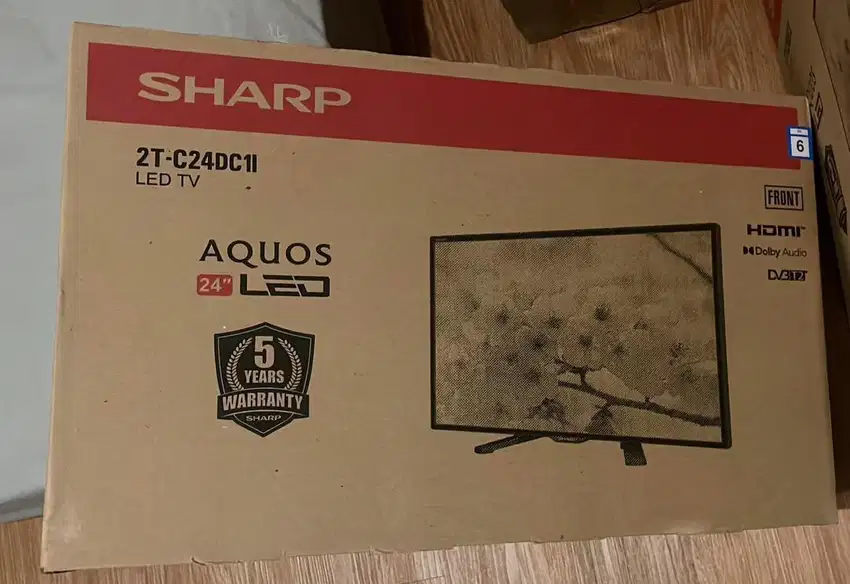 Tv Led Sharp 24 inchi