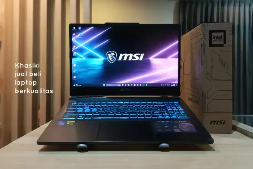 Msi Cyborg i7 gen12 Rtx4050 6gb Gransi panjang