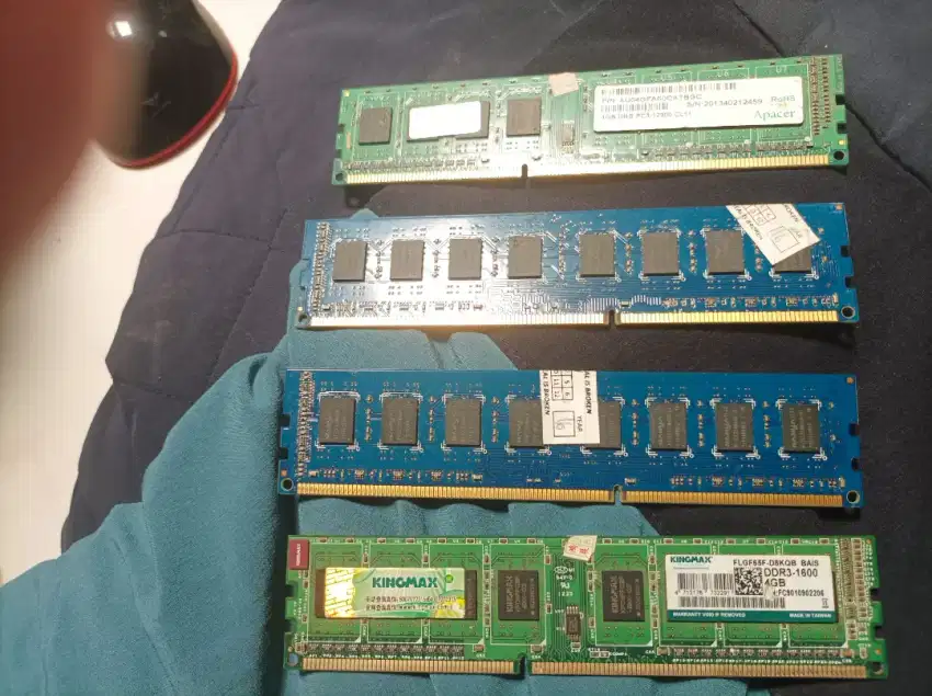 Memory Ram DDR3 4x4Gb PC 12800 Longdimm