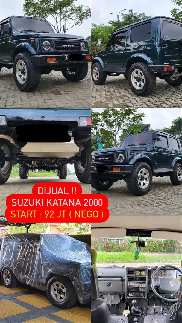 DIJUAL SUZUKI KATANA 2000