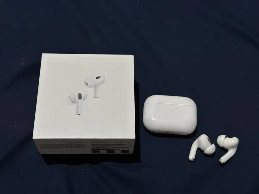 Airpods pro gen 2 SIRI ORIGINAL APPLE SPATIAL fullset resmi IBOX ID/A