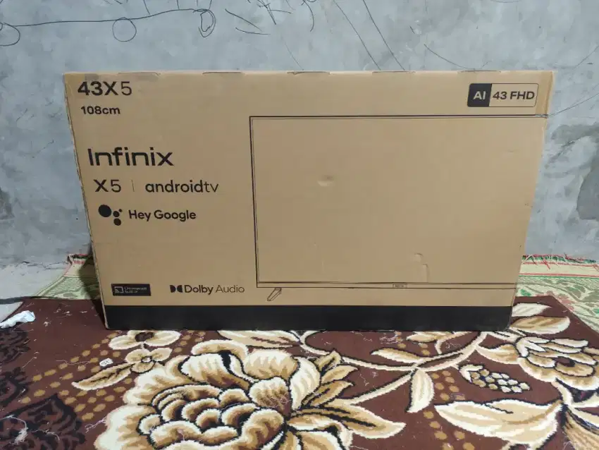 INFINIX TV TIPE 43X5 43inch Android TV google Assistance