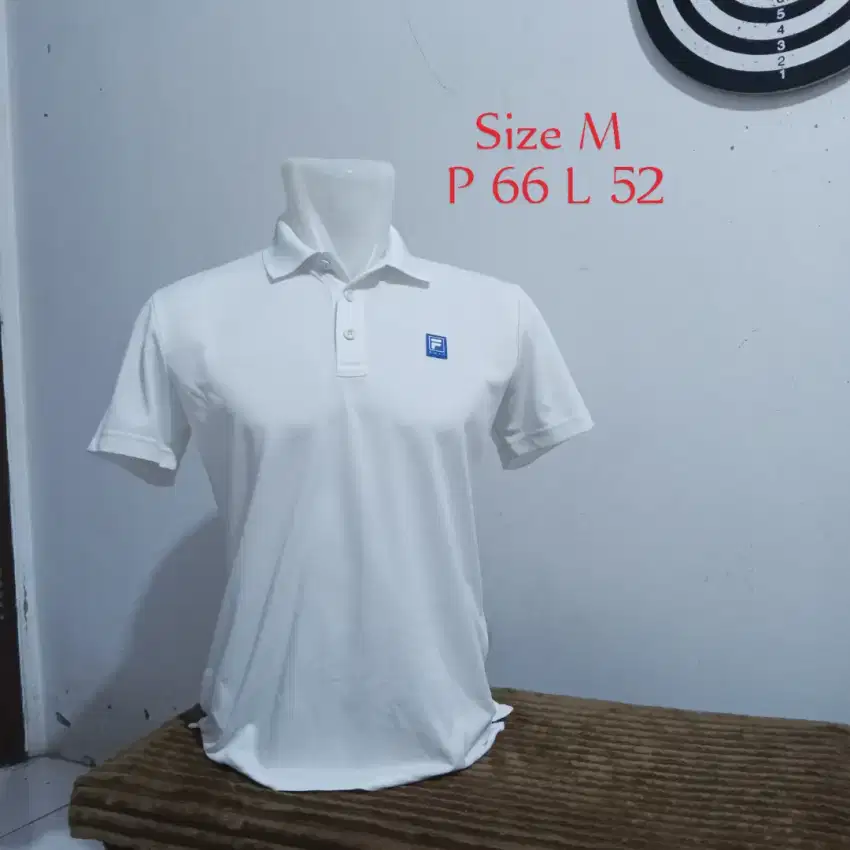 Kaos Fila Golf putih