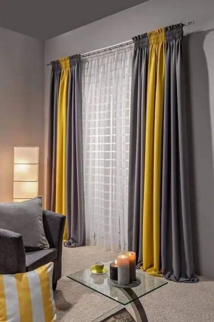 Jual tirai jendela gordyn hordeng gorden wallpaper dinding rollblind v