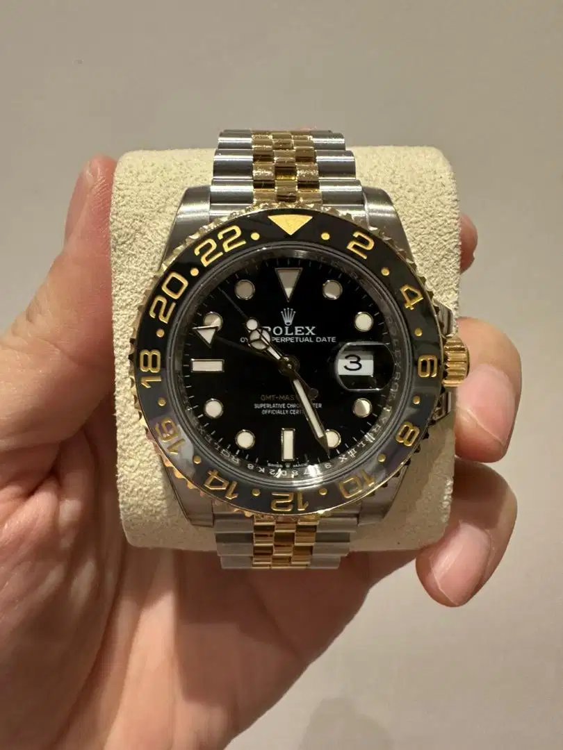 ROLEX GUINNESS GMT MASTER TWO TONE 2024 (kurang 3 hari)