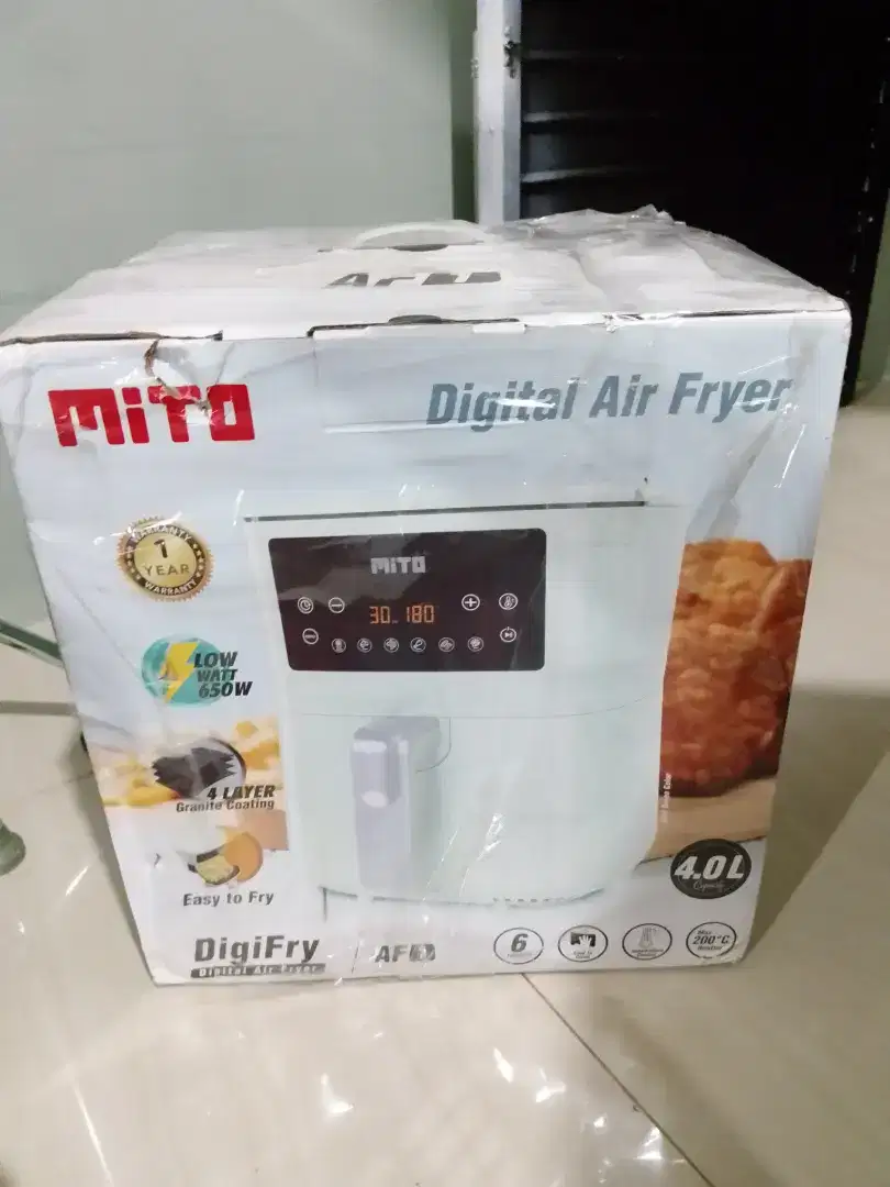 Digital Air fryer mito f1