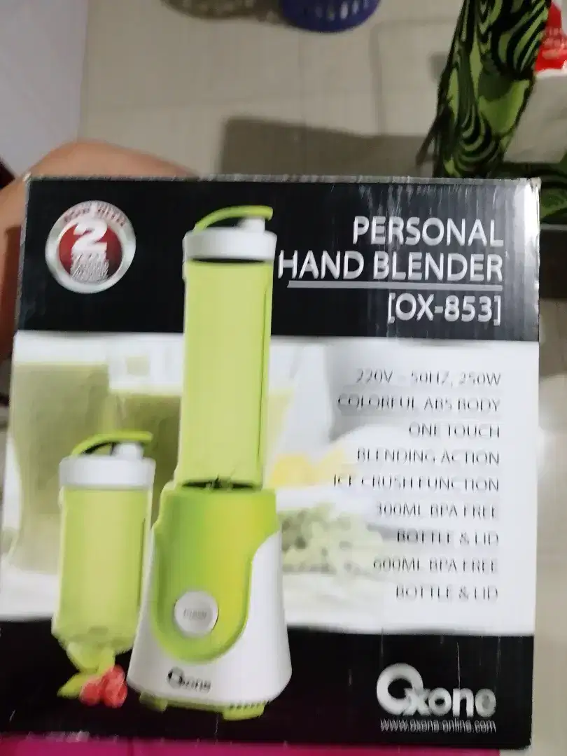 Hand blender oxone