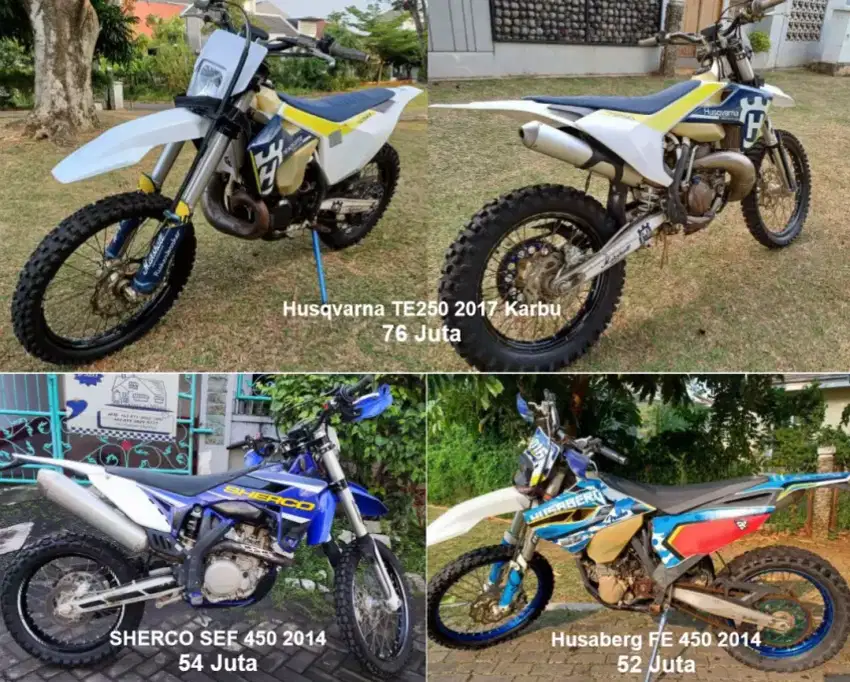 Husqvarna TE250 2017 karbu