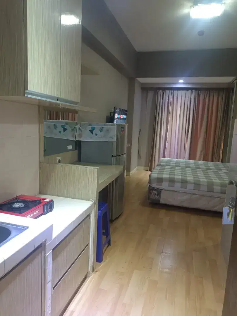 Disewakan Apartemen Puri Park View Tower A studio lt 2 hadap pool BU