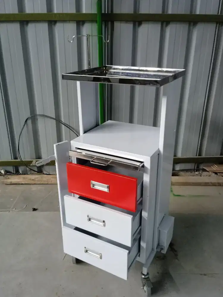 Troli Emergency Pasien Standar Besi