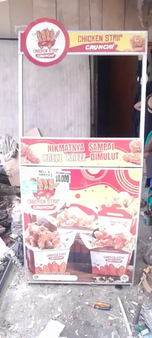 Gerobak jualan es