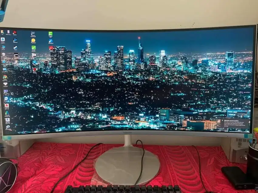 Monitor Samsung curved cf791