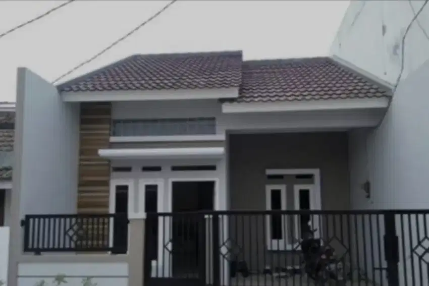 Jual rumah siap huni bonus pagar dan kanopi